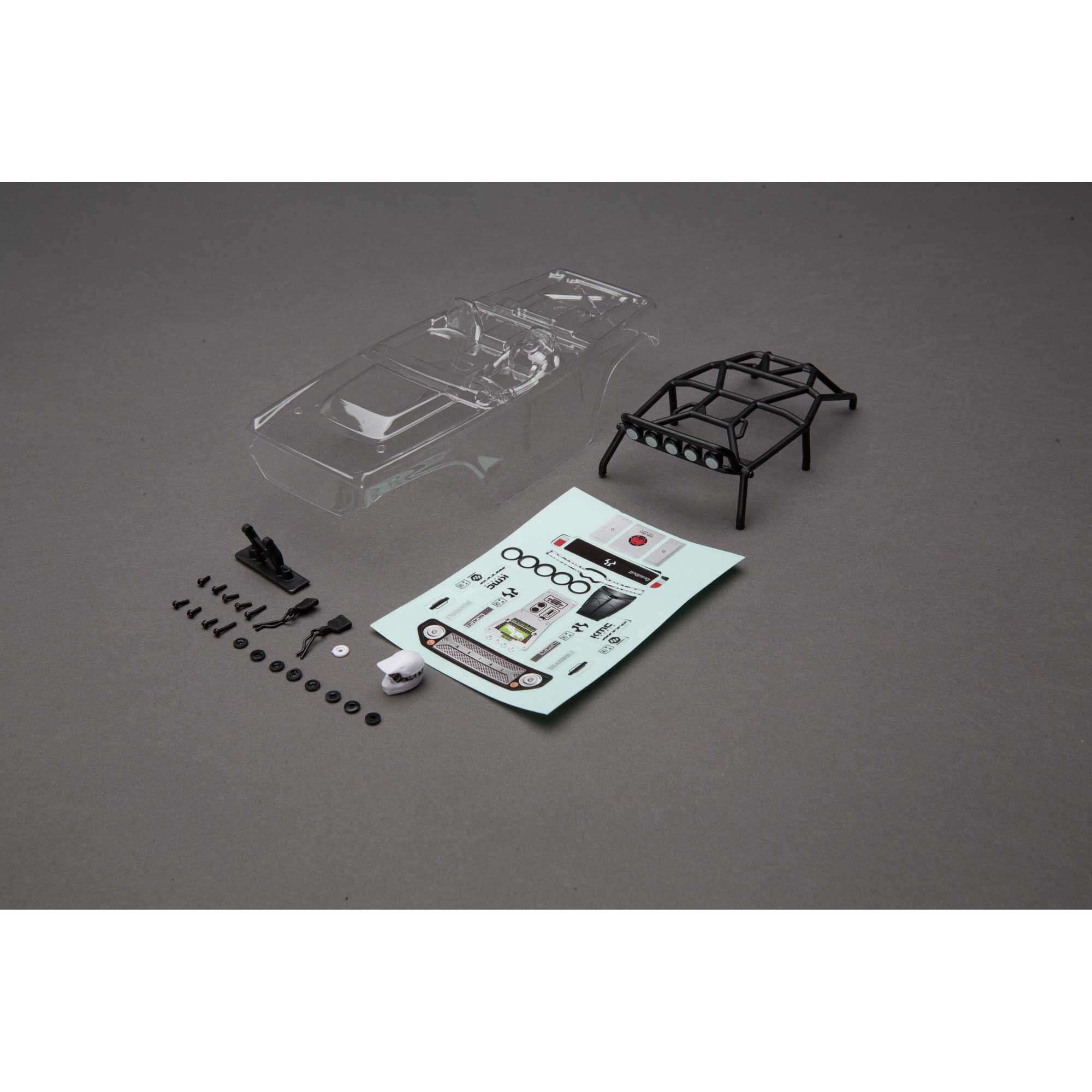 Axial 1/24 Pre-cut Clear Body: SCX24 Deadbolt | Horizon Hobby