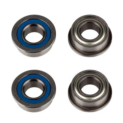 Factory Team Flanged Bearings, 5 x 10 x 4mm Factory Team Flanged Bearings, 5 x 10 x 4mm
