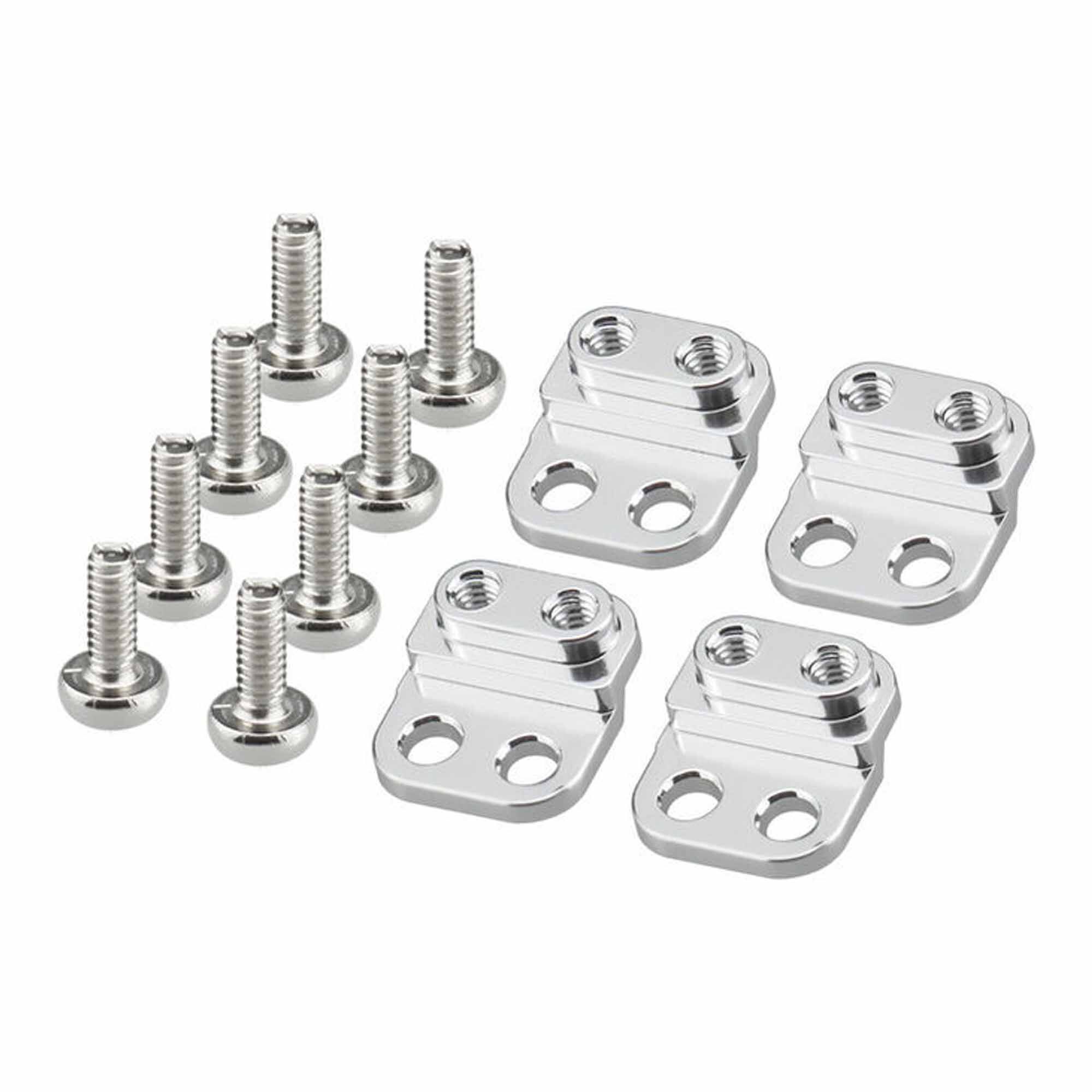 Hot Racing Hot Racing Aluminum Upper Shock Mount Lift Kit, 1/30