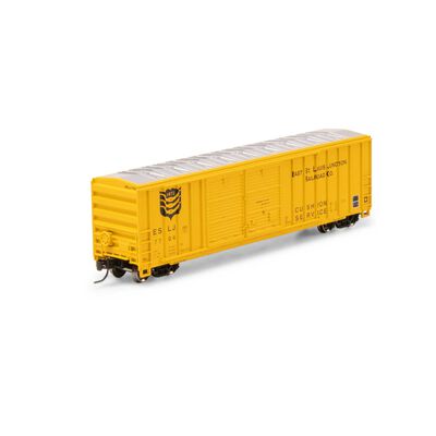 N 50' FMC DD Offset Box Car, ESLJ #7704 N 50' FMC DD Offset Box Car, ESLJ #7704