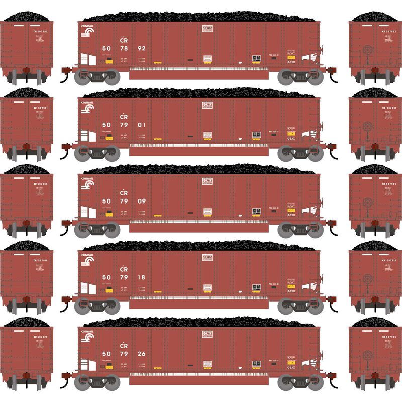 HO ATH Bethgon Coalporter w/Coal Load, Primed For Grime CR #507892/507901/507909/507918/507926 (5) HO ATH Bethgon Coalporter w/Coal Load, Primed For Grime CR #507892/507901/507909/507918/507926 (5)