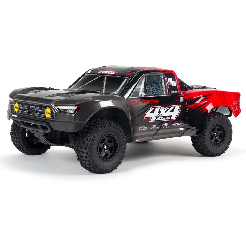 1/10 SENTON 4X4 V3 MEGA 550 Brushed Short Course Truck RTR, Red