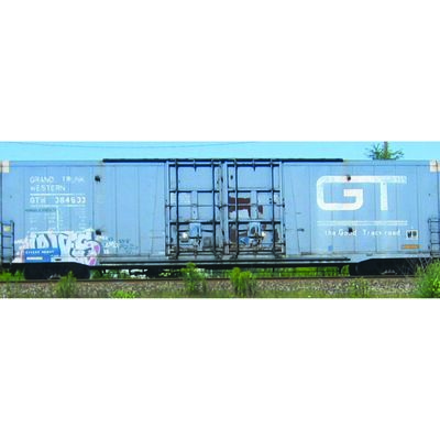 HO 60' Texarkana Rebuilt XB-172 Box, GTW #384513 HO 60' Texarkana Rebuilt XB-172 Box, GTW #384513