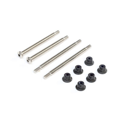 Outer Hinge Pins 3.5mm Electro Nickel (2): 8X, 8XE Outer Hinge Pins 3.5mm Electro Nickel (2): 8X, 8XE