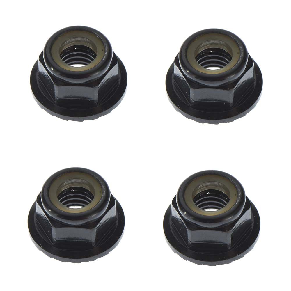 TEKNO RC LLC TEKNO RC LLC M5 Locknuts Aluminum Flanged Serrated