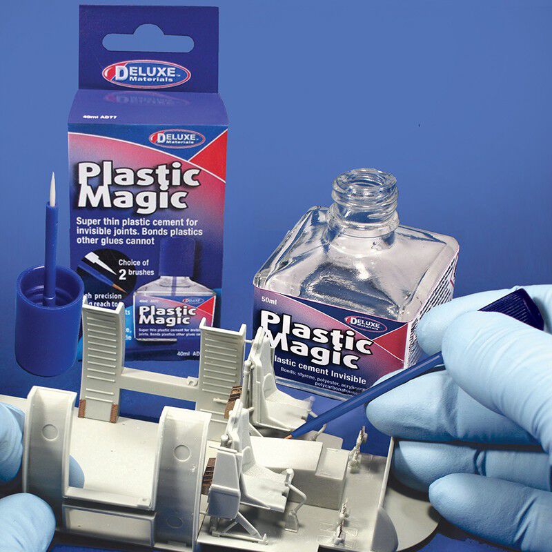 Adesivo Magico Per Modellismo RC Barche In Plastica - Delux Materials DLMAD77 40ml