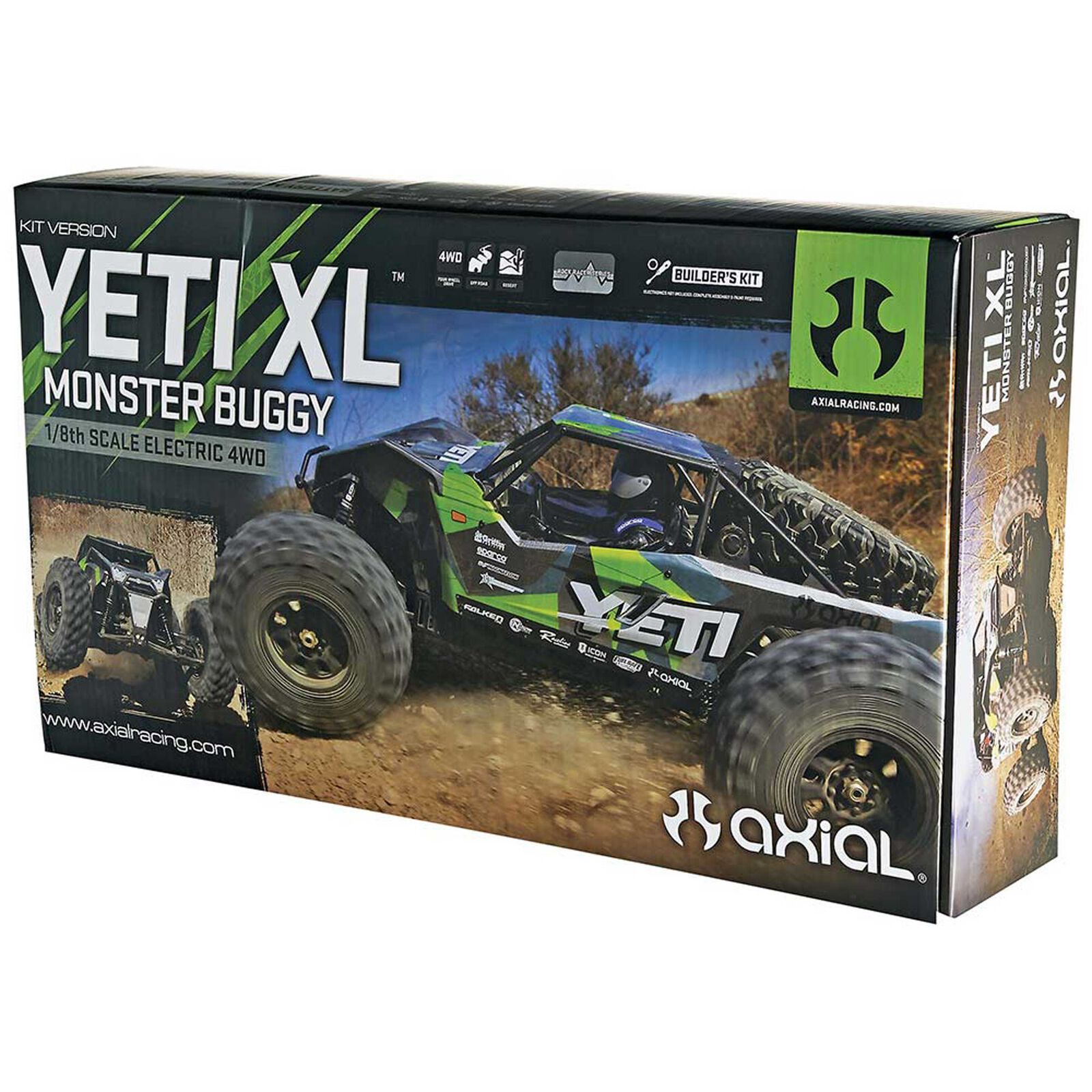 Axial 1/8 Yeti XL 4WD Kit | Horizon Hobby