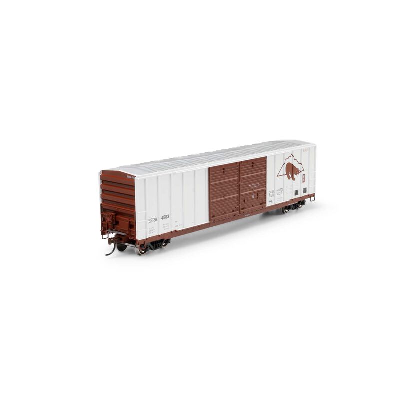 Athearn HO ATH 50' FMC 5077 Centered Double Door Box Car, SERA #4583