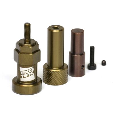 Tire Sander Arbor Set F1, with 12mm & 14mm Hex, 10mm, Front Tire Sander Arbor Set F1, with 12mm & 14mm Hex, 10mm, Front