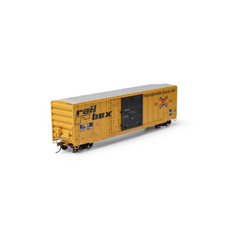 Athearn HO 50' FMC 5277 Combo Door Box Car, CNA 'Ex-Railbox' #553759