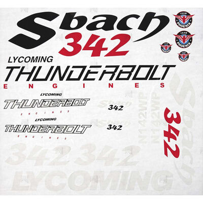 Decals Sbach 342 1.20 ARF Decals Sbach 342 1.20 ARF