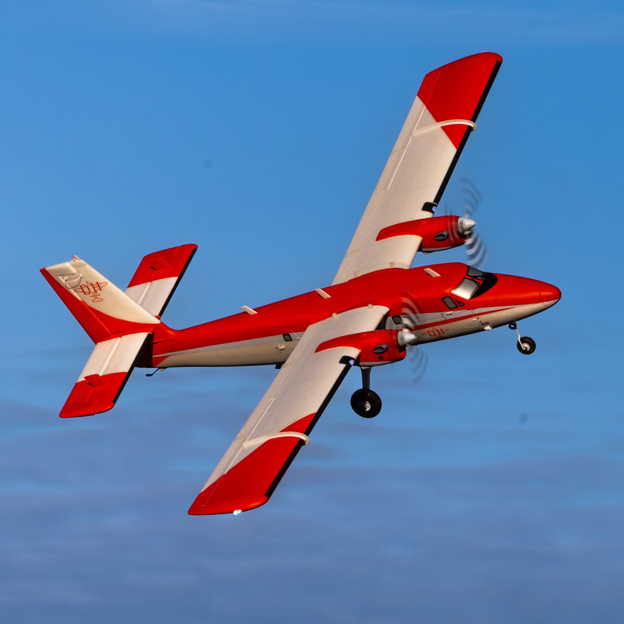 DHC 6点セット E-flite DHC-6 Twin Otter 1.4m BNF Basic with AS3X+ and SAFE Select