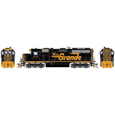 HO GP40-2 Locomotive, DRGW #3116 HO GP40-2 Locomotive, DRGW #3116