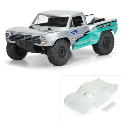 1/10 Pre-Cut 1967 Ford F-100 Race Truck Clear Body: Short Course 1/10 Pre-Cut 1967 Ford F-100 Race Truck Clear Body: Short Course