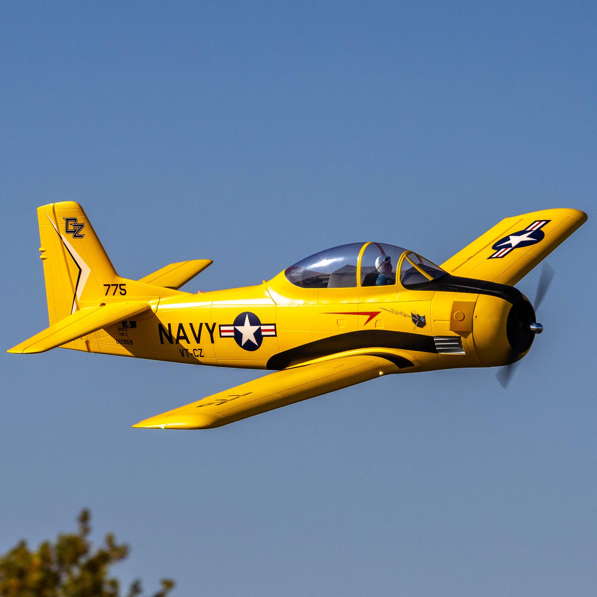 [���ܼ�] EFL013550 [E-FLITE] Carbon-Z T-28 Trojan 2.0m BNF Basic with AS3X and SAFE Select