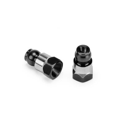 Fin titanium rear stand-off, (stealth black) - 10mm Fin titanium rear stand-off, (stealth black) - 10mm