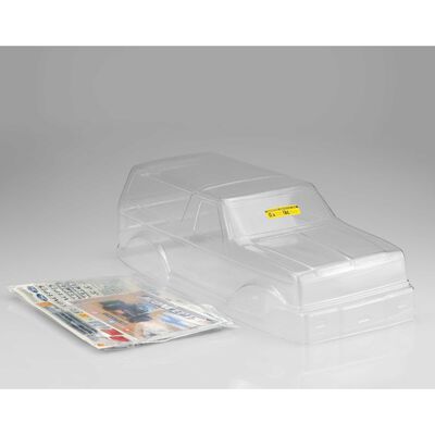 1989 Ford Bronco Monster Truck Body, Clear 1989 Ford Bronco Monster Truck Body, Clear