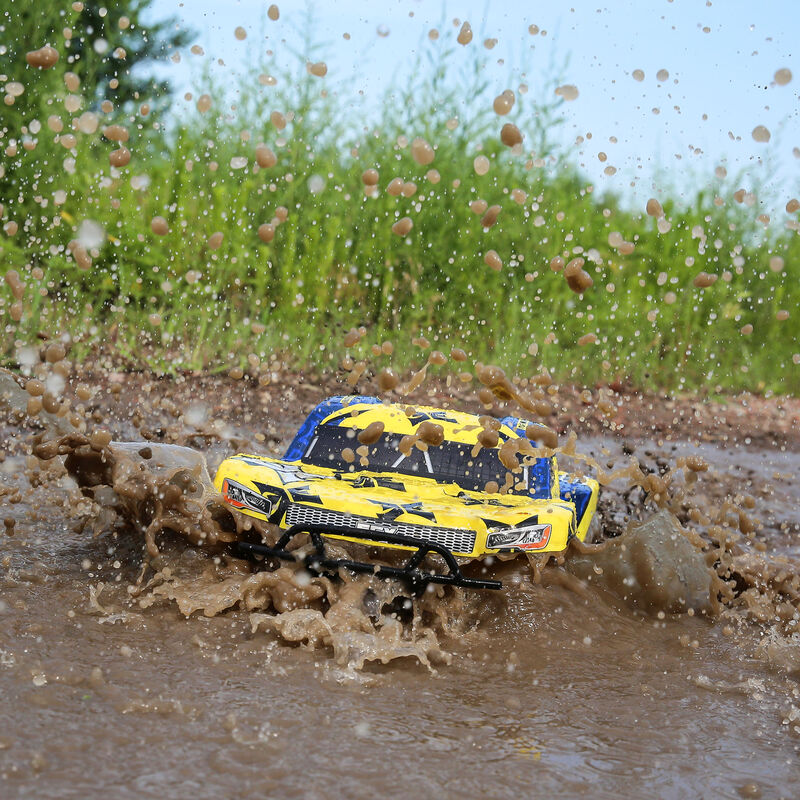 1/10 Torment 2WD SCT Brushed RTR, Yellow/Blue