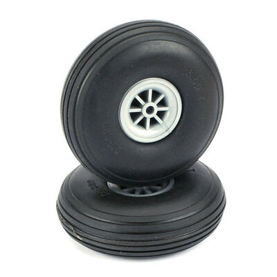 Treaded Wheels, 3" (2) Treaded Wheels, 3" (2)