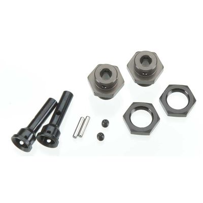 R C Hub Adapt 17mm M6 Driveshaft Slash Stampd R C Hub Adapt 17mm M6 Driveshaft Slash Stampd