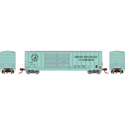 N 50' FMC DD Offset Box Car, UO #1501 N 50' FMC DD Offset Box Car, UO #1501