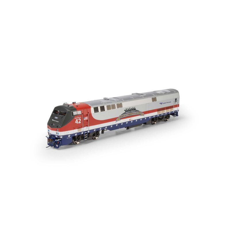 Athearn Genesis HO P42DC Locomotive, AMTK 'Veterans' #42 Athearn Genesis HO P42DC Locomotive, AMTK 'Veterans' #42