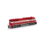 HO SD60I with DCC & Sound, TRRA/Red/White #4002