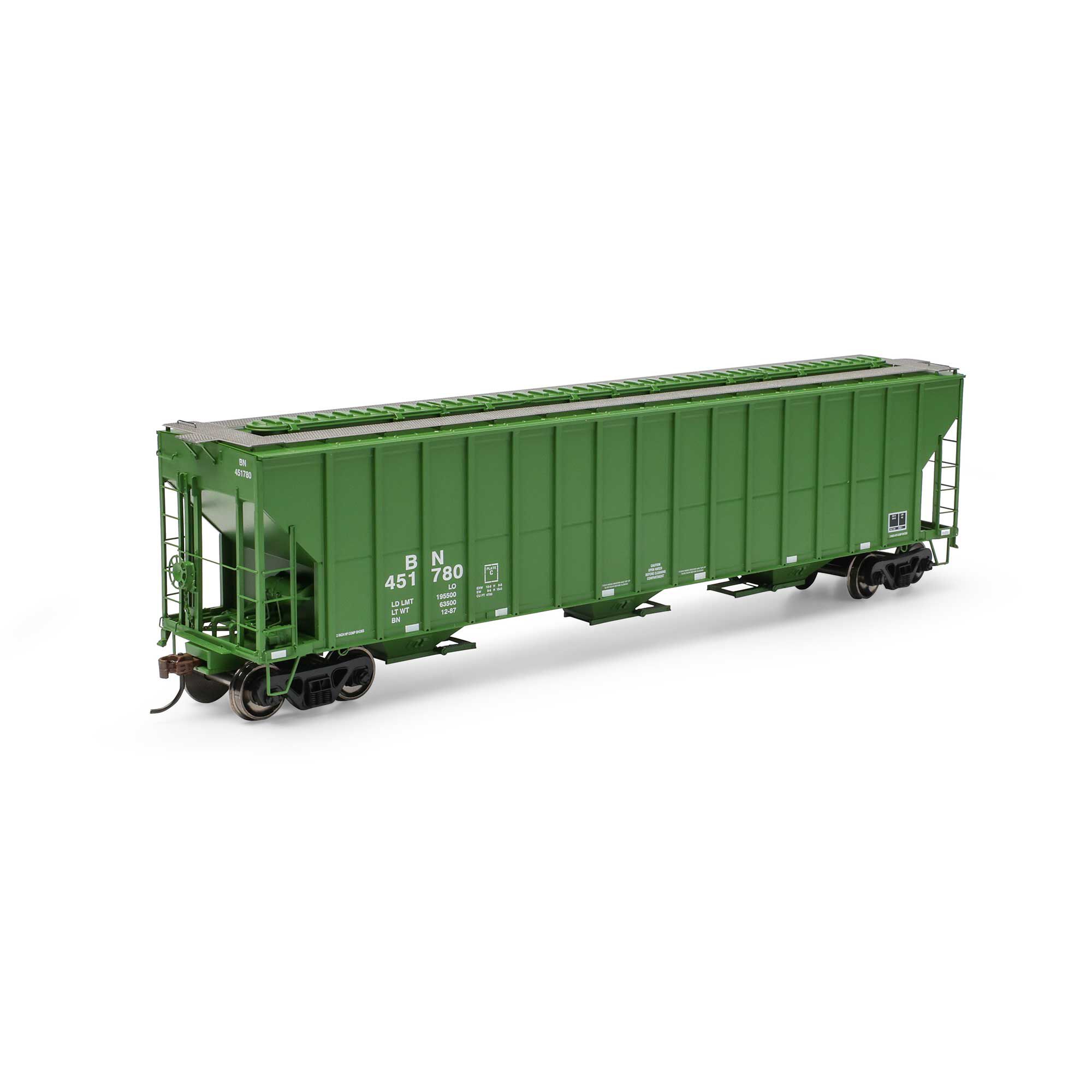 Athearn HO FMC 4700 Covered Hopper, BN #451780 | Horizon Hobby
