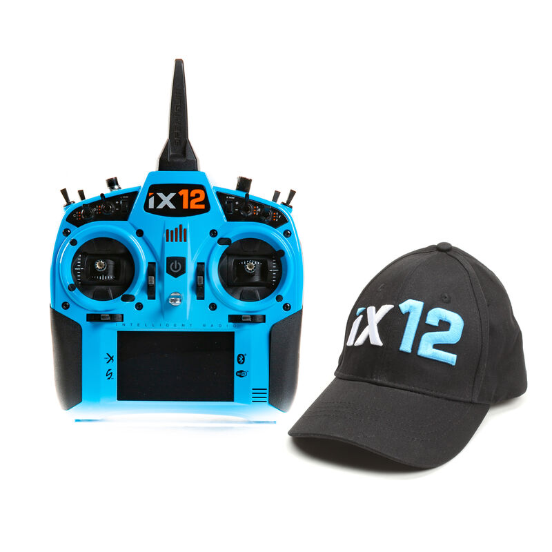 iX12 12-Channel DSMX Transmitter Only, Light Blue