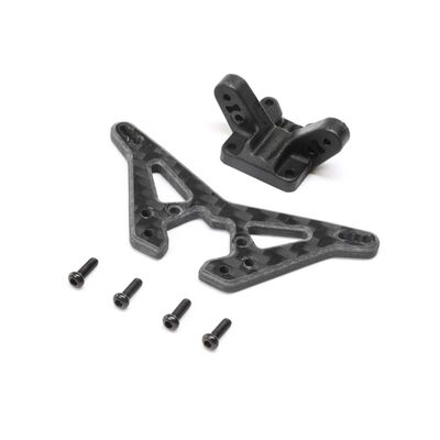 Carbon Rear Shock Tower: Mini-B, BL Carbon Rear Shock Tower: Mini-B, BL