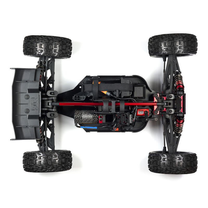 1/8 TALION 6S BLX 4WD Brushless Sport Performance Truggy with Spektrum RTR, Red/Black