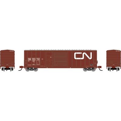 N 50' FMC 5277 Combo Door Box Car, CNA #553732 N 50' FMC 5277 Combo Door Box Car, CNA #553732