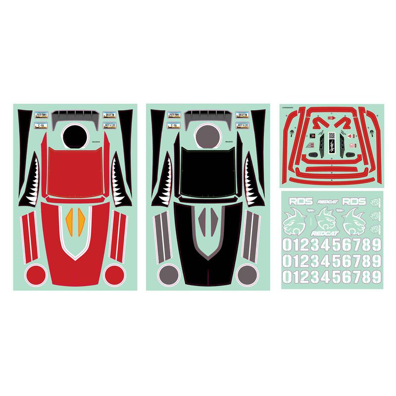 Redcat Racing 1/10 RDS RWD Competition Spec Drift Car RTR, Gray ...