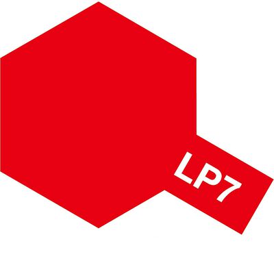 Lacquer Paint, LP-7 Pure Red, 10 mL Lacquer Paint, LP-7 Pure Red, 10 mL