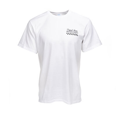 ARRMA Motorworks White T-Shirt, 2XL ARRMA Motorworks White T-Shirt, 2XL