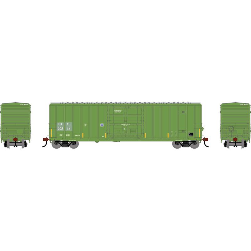HO ATH 50' FMC 5327 12' Plug Door Box Car, BAYL #90227/90232/90249 (3) HO ATH 50' FMC 5327 12' Plug Door Box Car, BAYL #90227/90232/90249 (3)