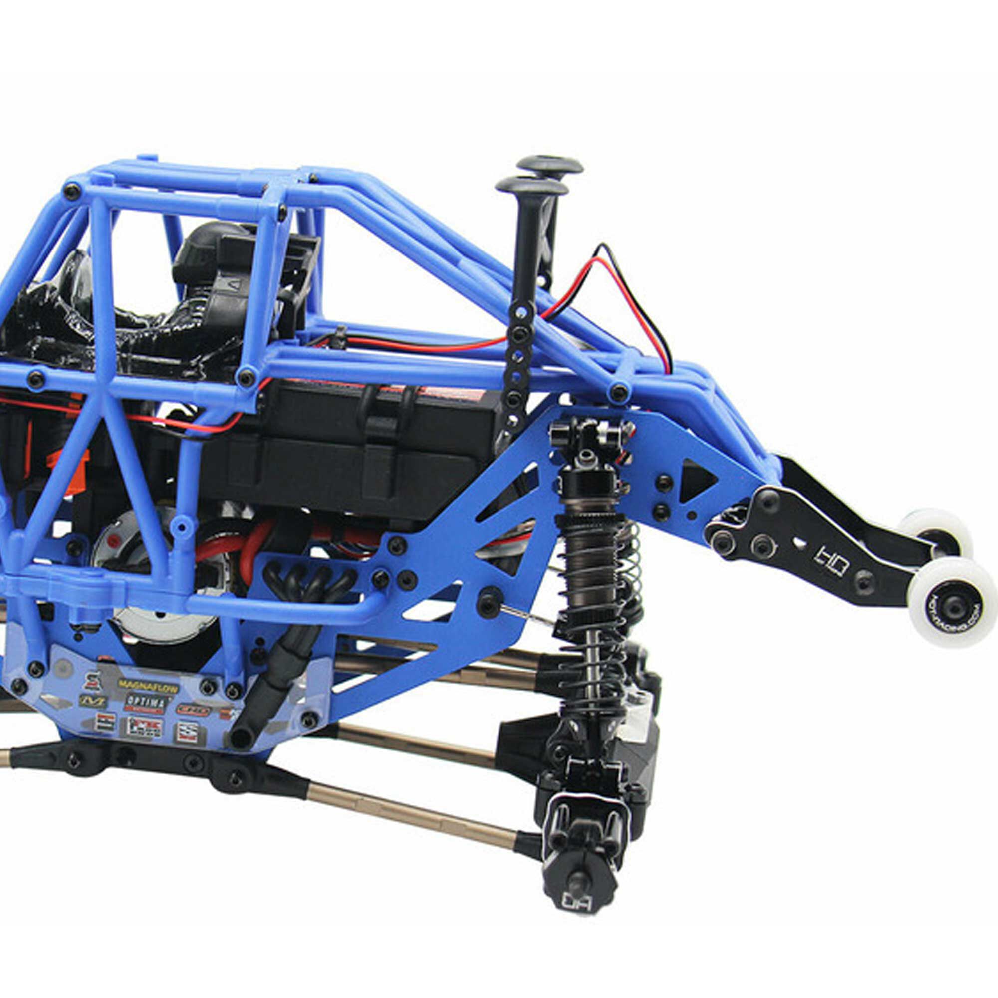 Per Losi Per Mini Per LMT 1/18 Lega Di Alluminio Anteriore E Antiribaltamento Aggiornamento - Foto 3