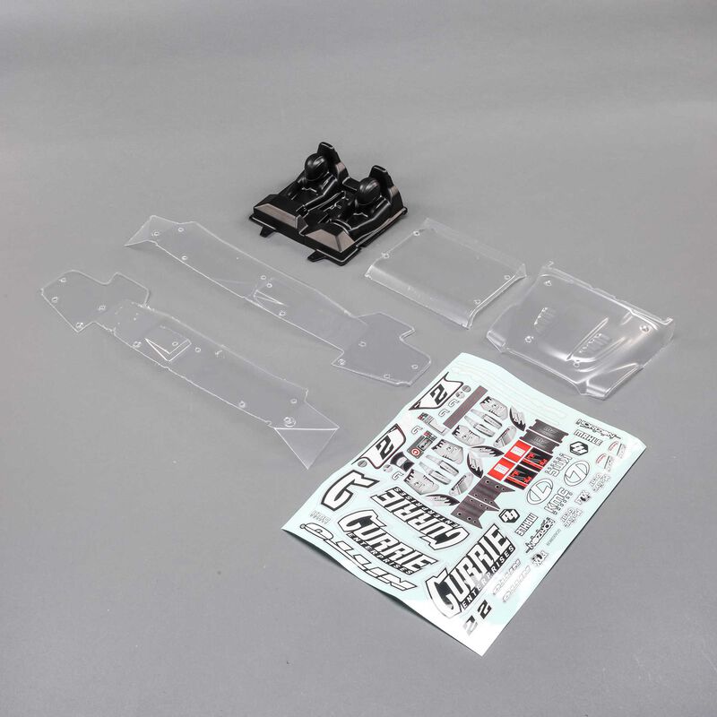 Losi Body/Driver Set, Clear Hammer Rey Horizon Hobby
