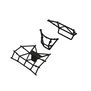 Body Cage Front and Rear, Black