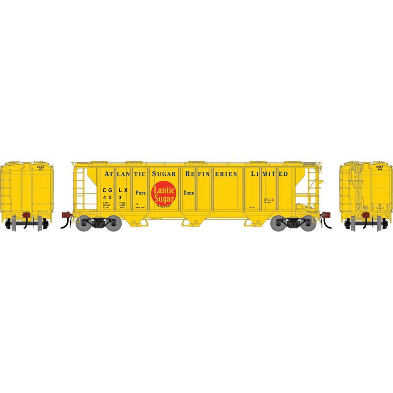 HO GEN PS 2893 3-Bay Covered Hopper, CGLX #403