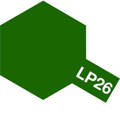 Lacquer Paint, LP-26 Dark Green (JGSDF), 10 mL Lacquer Paint, LP-26 Dark Green (JGSDF), 10 mL