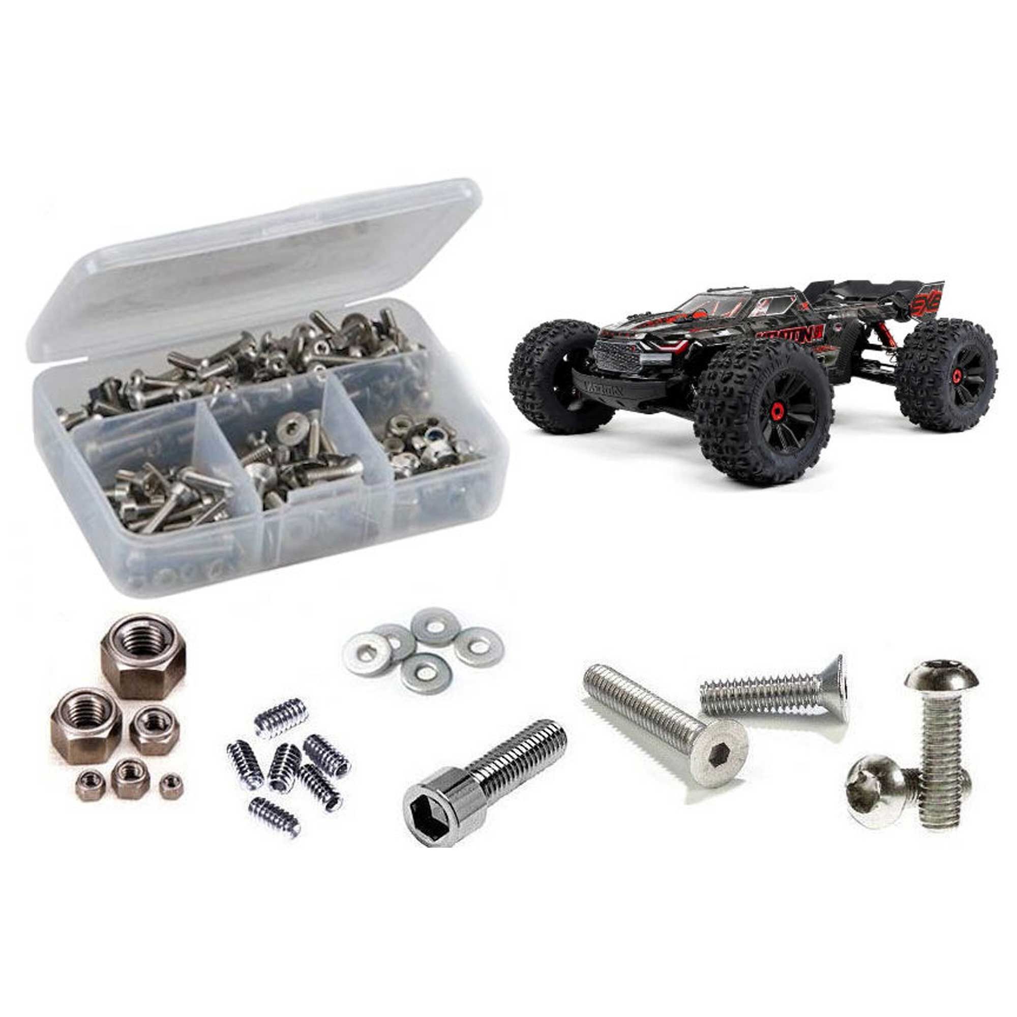 RC Screwz RC Screwz Stainless Steel Screw Kit: 1/5 ARRMA Kraton