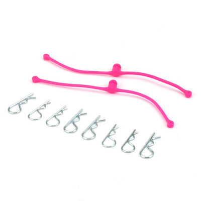 Body Klip Retainers, Pink (2) Body Klip Retainers, Pink (2)