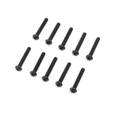 Button Head Screws, M2.5 x 16mm (10) Button Head Screws, M2.5 x 16mm (10)