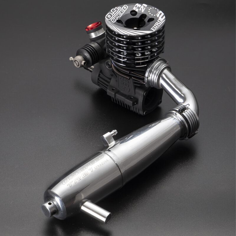 OS Engines R21 Euro II 3.49cc Nitro Engine with Muffler Set OS Engines R21 Euro II 3.49cc Nitro Engine with Muffler Set