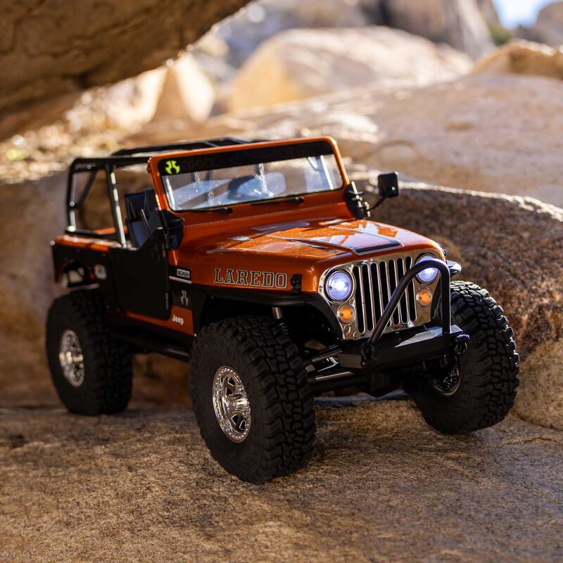 1/10 SCX10 III ���� CJ-7 4X4 RTR �귯�õ� �� ũ�ѷ�, ������