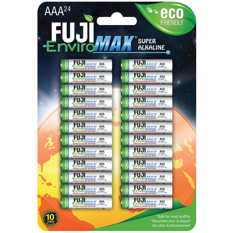 EnviroMAX AAA Alkaline Battery (24)