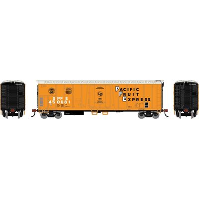 HO RND 50' Exterior Post Mechanical Reefer, SPFE #450681 HO RND 50' Exterior Post Mechanical Reefer, SPFE #450681