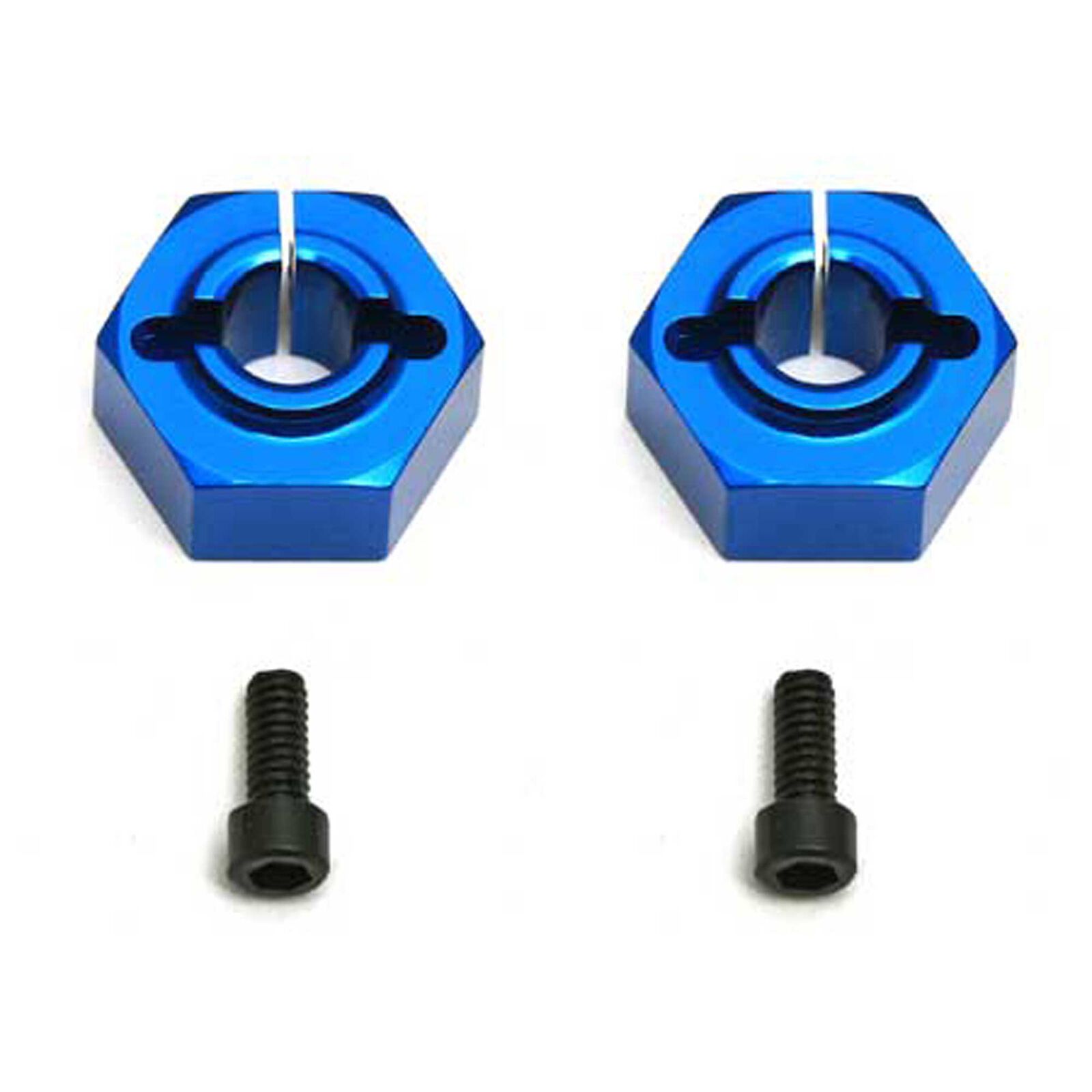 Factory Team 12mm Aluminum Clamping Wheel Hexes Buggy Rear