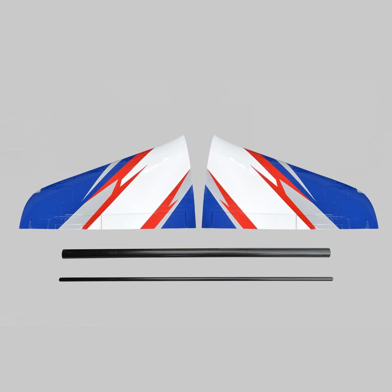 Phoenix Model Wing setfor Hawk Jet Red 105"
